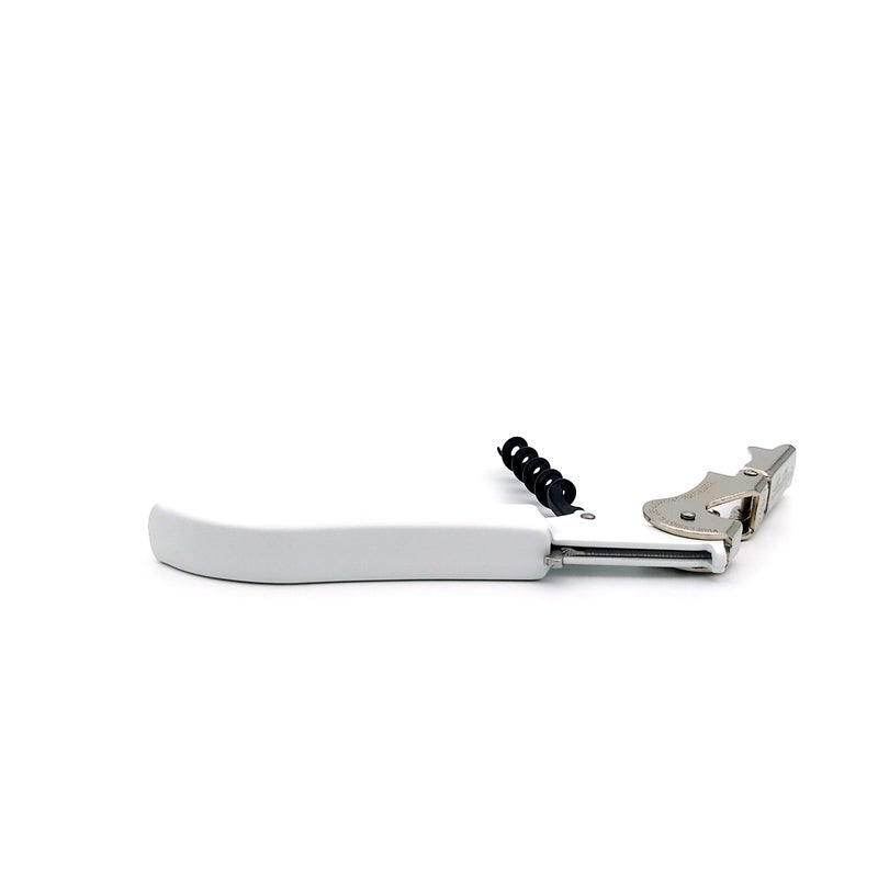 Pulltap's Genuine Slider 900 Waiter's Corkscrew â€“ Double-Hinged Wine Key with Sliding Foil Cutter â€“ Patented Design â€“ Made in Spain â€“ White (Blanco) - Image 3